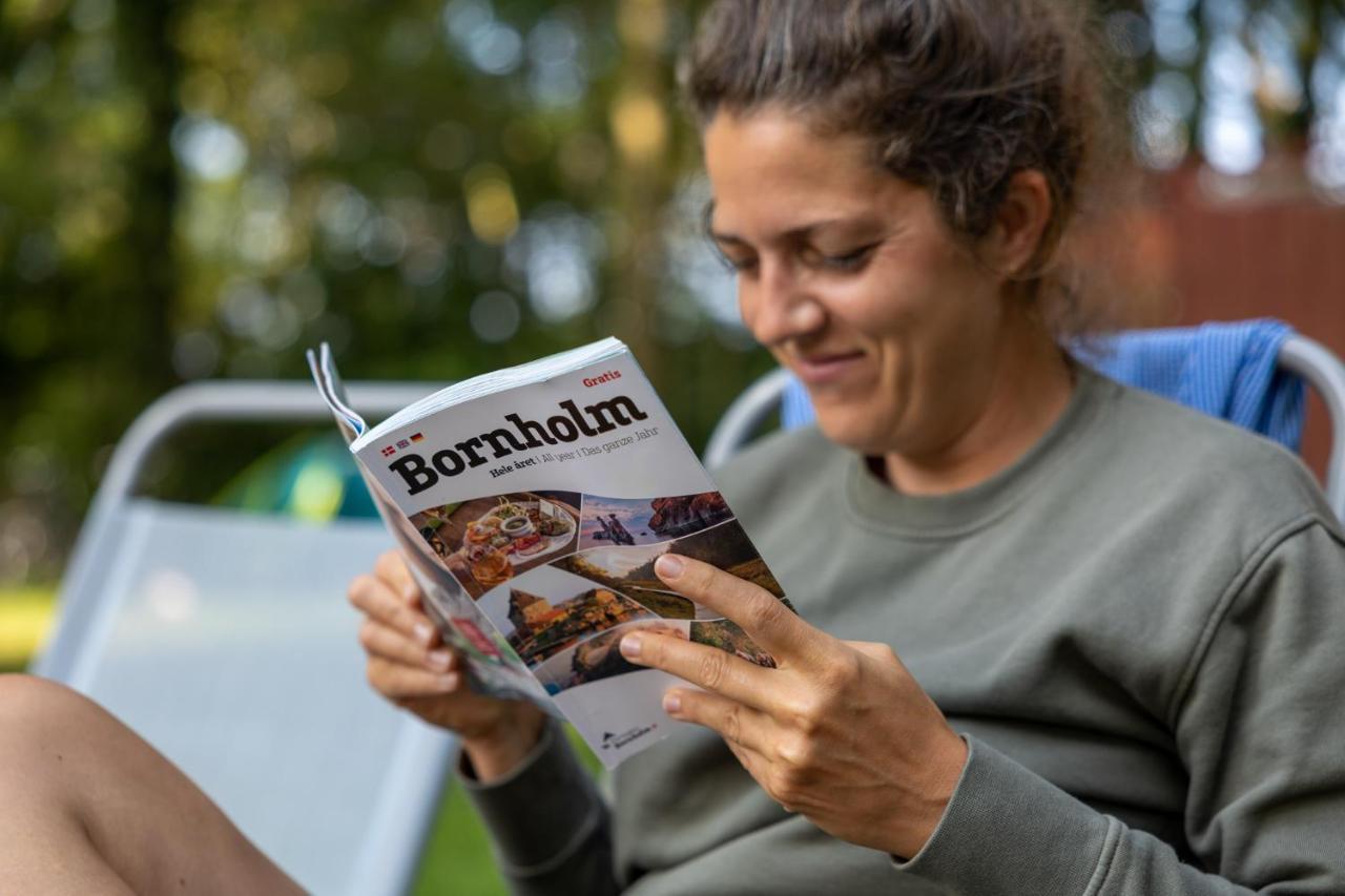 Nordskoven Strand Camping Ronne Ngoại thất bức ảnh